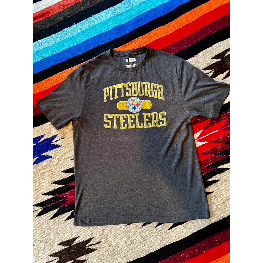 Pittsburgh Steelers NFL Team apparel dark‎ gray mens Large